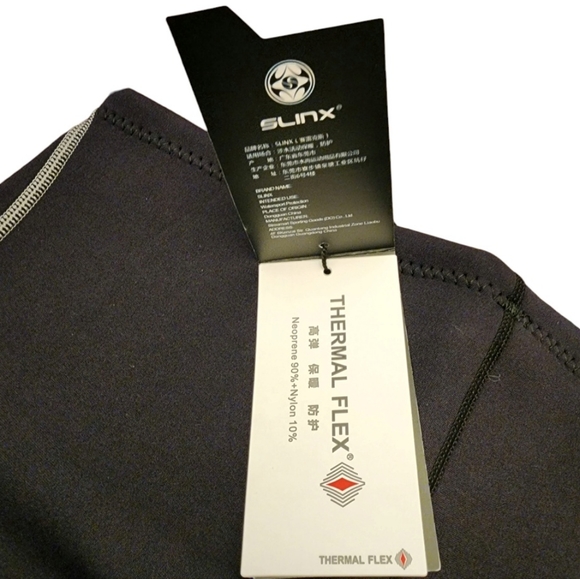 Slinx 2mm Neoprene Unisex Thermal Flex Trunks Shorts US Large NWT - Picture 5 of 14